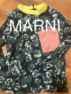 【希少】MARNI マルニ キッズ 6y 花柄長袖ブラウス 110