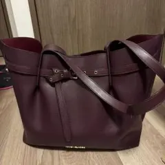 マイケルコース　MICHAEL　KORS バーガンディトートバッグ