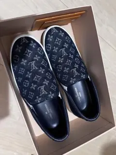 破格　Louis Vuitton スリッポン ネイビー