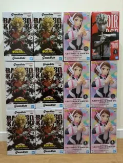 プライズフィギュアまとめ売り【ヒロアカ、ナルト人気フィギュア】
