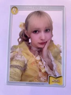 FRUITS ZIPPER 早瀬ノエル　クリアトレカ　フルーツジッパー