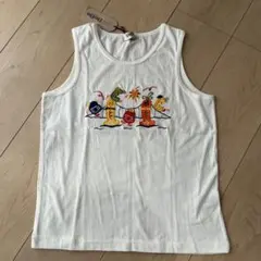 【新品】BEBE レトロ　タンクトップ 125~135cm