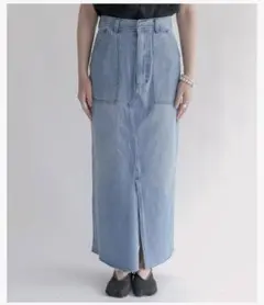 完売品　KBF ヴィンテージライクデニムスカート