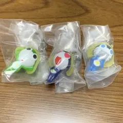 ケロロ軍曹 ちびケロめじるしアクセサリー ちびケロ×1 タママ×1 ちびゼロ×1