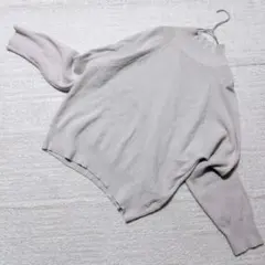 良品 MK ミッシェルクラン ハイネックニット セーター グレージュ M〜L