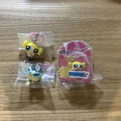 パワパフ　ブリスターチャーム　めじるしアクセサリー　計3点セット