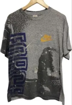 希少 銀タグ 80s NIKE FORCE プリント Tシャツ L ヴィンテージ