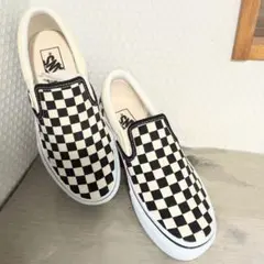 VANS スリッポン チェッカー 23cm 新品 未使用