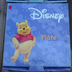 ディズニーキャラクター　プーさんお皿　ガラスコップまとめて