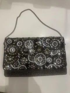 パーティー・結婚式　ビジューハンドバッグ