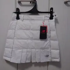 new balance レディース ゴルフスカート ホワイト