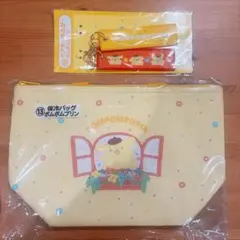 サンリオ　保冷バッグ　ポムポムプリン