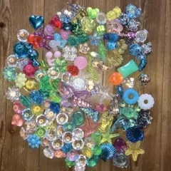 カラフルビーズとアクセサリーセット 2パック
