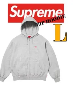 Small Box Zip Up Hooded Sweatshirt