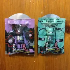 ペプシ　ガンダム　ベアブリック　フィギュア２体
