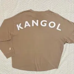 KANGOL 長袖カットソー ブラウン Mサイズのサムネイル