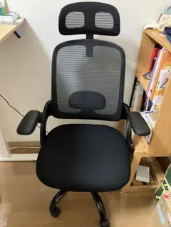 ニトリ ワークチェア クエト BK メッシュ オフィスチェア デスクチェア