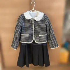 フォーマル キッズ服 ジャケットとスカートセット
