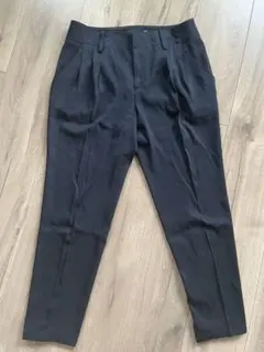 yori ピンタックストレッチパンツ 36 センタープレス スラックス
