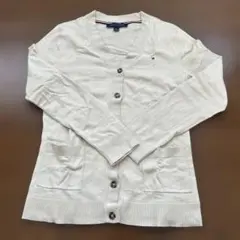 TOMMY HILFIGER アイボリー カーディガン