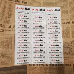 ラーメン横綱　餃子100円割引券　30枚分のサムネイル