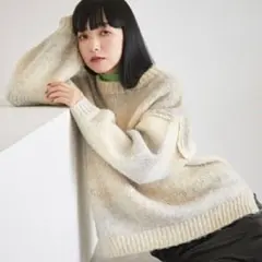 LOWRYSFARM グラデーションニット