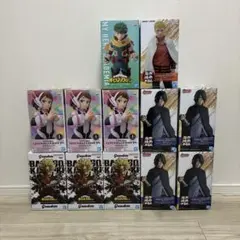 「僕のヒーローアカデミア」「NARUTO」プライズフィギュアまとめ売り（12個）