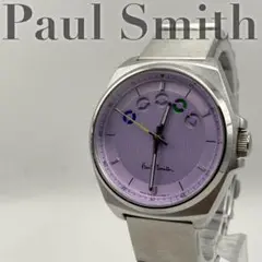 稼働品　Paul Smith 腕時計 パープル　ディスクアイズ レディース 稼働品】Paul Smith ポールスミス 腕時計 ディスクアイズ