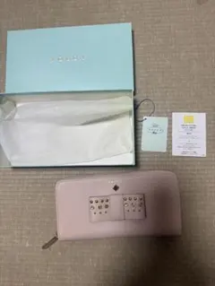 新品未使用】TOCCA トッカ 長財布 リボン スタッズ ピンク - メルカリ