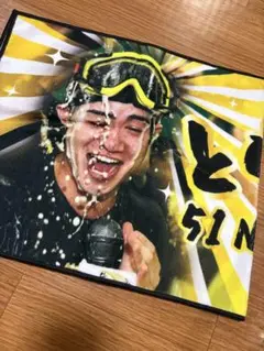 阪神タイガース 優勝記念とらほーシークレットフェイスタオル中野