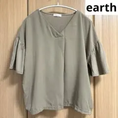 earth music&ecology 半袖カットソー フレアスリーブのサムネイル