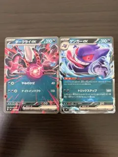ポケカ ゲンガーEX RR むしばむのろい 2枚 - メルカリ