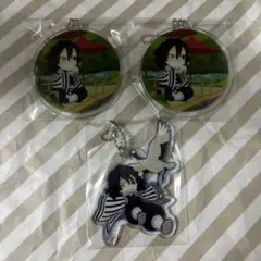 鬼滅の刃　全集中展　ご当地アクリルチャーム　伊黒小芭内