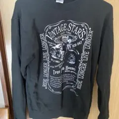 古着 長袖 バックプリント