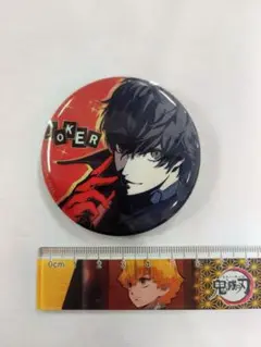 ペルソナ5 主人公 上海ポップアップショップ期間限定グッズ 缶バッジ 65mm