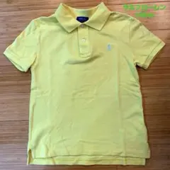 POLO RALPH LAUREN イエローポロシャツ サイズ7（130㎝）