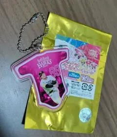 ソフトバンクホークス　アクリルキーチェーン野村勇