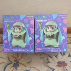 初音ミク　ザクぐるみ　フィギュア　2個セット