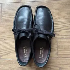 めえ様専用 Clarks クラークス ワラビー ナタリー 黒 スリッポン