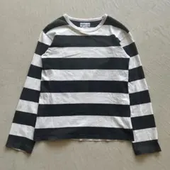 ボーダーロンt 長袖カットソー
