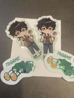 ウィンブレ　ダイカットステッカー2種　十亀条