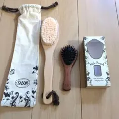 【未使用】SABON　ボディーブラシ＆ミニブラシのサムネイル