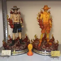 ジャンク品】 ワンピース ポートガス・D・エース フィギュア 2体セット
