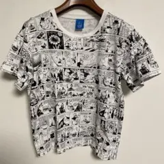 ムーミン コミックプリント 半袖Tシャツ Lのサムネイル