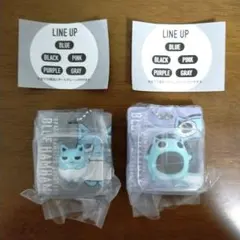 ブルーハムハム ミニチュアパッケージチャーム　2点セット