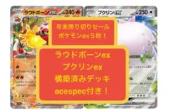 ym(13)1月末まで限定＂ワンコインデッキ＂ラウドボーンex構築済みデッキ