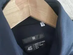 【未使用】SUIT SELECT4S ネイビー スリムフィットシャツ M80