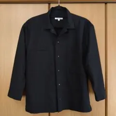 グローバルワーク【GLOBAL WORK】長袖シャツ　ブラック　黒　160サイズ