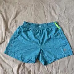adidas ジム ランニングショートパンツ アディダス M 水色
