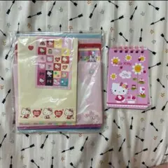 ハローキティ ボリュームいっぱい！レターセット 平成レトロサンリオ